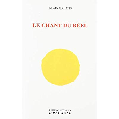 Emprunter Le chant du réel livre