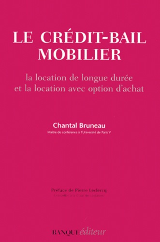 Emprunter CREDIT BAIL MOBILIER livre
