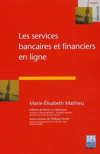 Emprunter LES SERVICES BANCAIRES ET FINANCIERS EN LIGNE livre