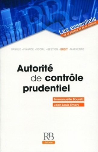 Emprunter AUTORITE DE CONTROLE PRUDENTIEL livre