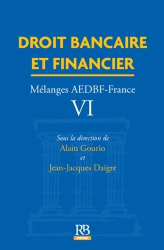 Emprunter DROIT BANCAIRE ET FINANCIER - MELANGES AEDBF-FRANCE VI livre