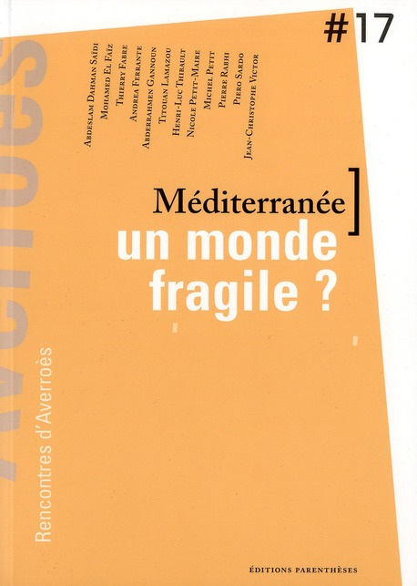 Emprunter Méditerranée, un monde fragile ? livre