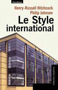 Emprunter LE STYLE INTERNATIONAL livre