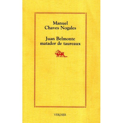 Emprunter JUAN BELMONTE MATADOR DE TAUREAUX livre