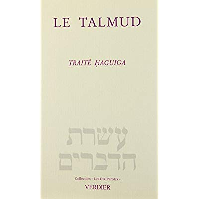 Emprunter Le Talmud Tome 3 : Traité ÖHaguiga livre