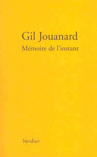 Emprunter Mémoire de l'instant livre