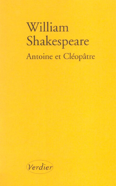 Emprunter Antoine et Cléopâtre livre