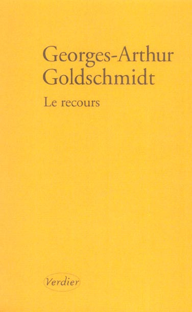 Emprunter Le Recours livre