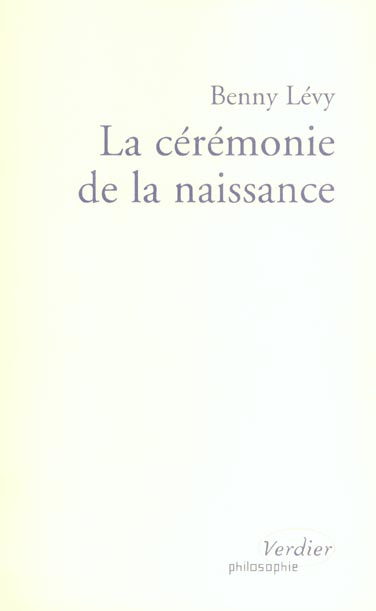 Emprunter La cérémonie de la naissance livre