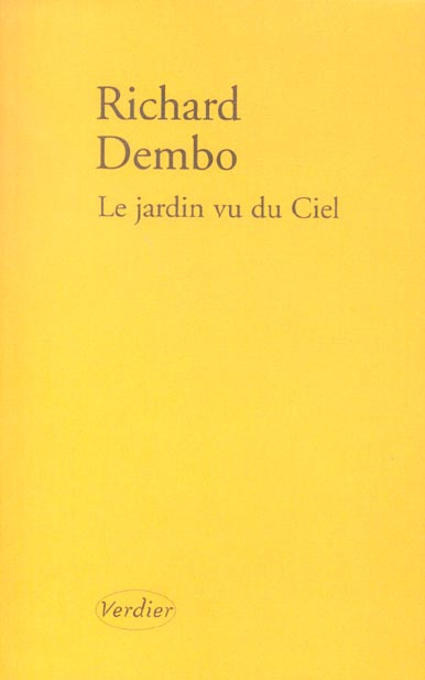 Emprunter Le jardin vu du Ciel livre