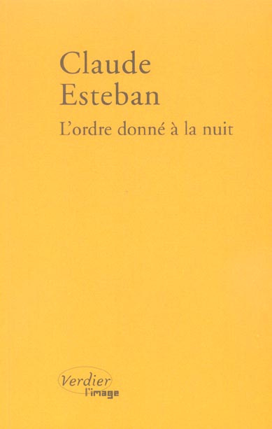 Emprunter L'ordre donné à la nuit livre