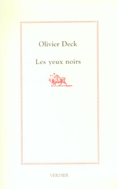 Emprunter Les yeux noirs livre