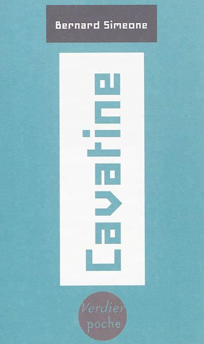 Emprunter Cavatine livre