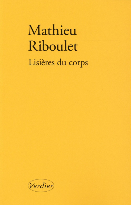 Emprunter Lisières du corps livre