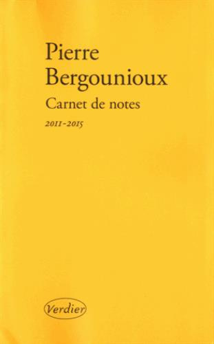 Emprunter Carnet de notes 2011-2015 livre