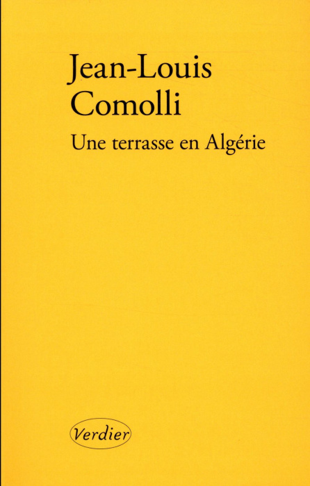 Emprunter Une terrasse en Algérie livre