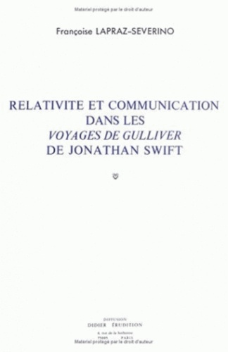 Emprunter relativité et communication dans les voyages de gulliver de jonathan swift livre