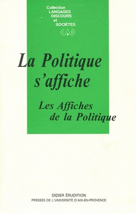 Emprunter La Politique s'affiche. Les affiches de la politique livre