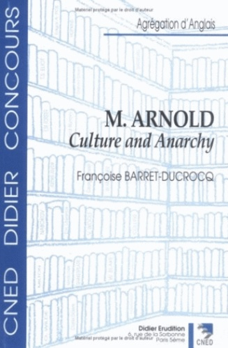 Emprunter M. Arnold - Culture and Anarchy livre