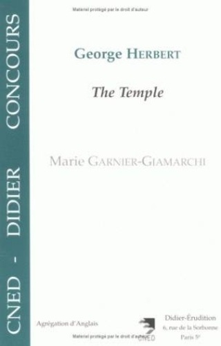 Emprunter George Herbert. The Temple livre