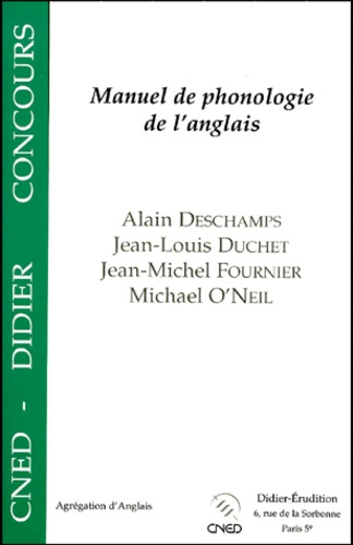 Emprunter Manuel de phonologie de l'anglais livre