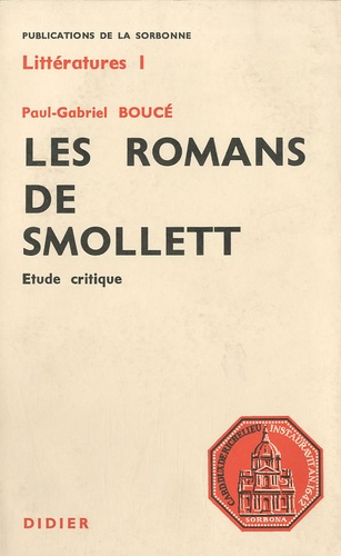 Emprunter Les romans de Smollett. Etude critique livre