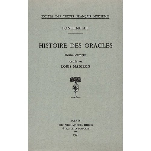 Emprunter Histoire des oracles livre