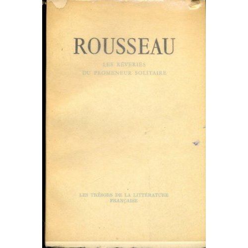 Emprunter Les Rêveries du promeneur solitaire livre