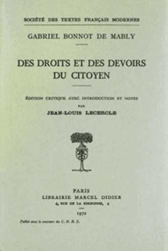 Emprunter Des droits et des devoirs du citoyen livre