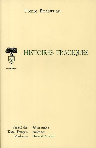 Emprunter Histoires tragiques livre