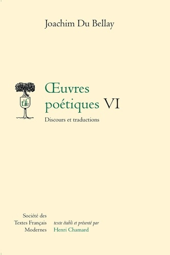 Emprunter Oeuvres poétiques. Tome 6, Discours et traductions livre