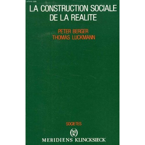 Emprunter La construction sociale de la réalité livre