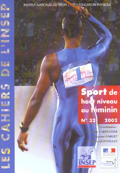 Emprunter SPORT DE HAUT NIVEAU AU FEMININ NO 32-2002 TOME 1 livre