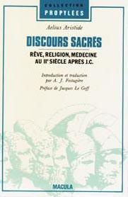 Emprunter Discours sacrés. Rêve, religion, médecine au IIe siècle après J.C. livre