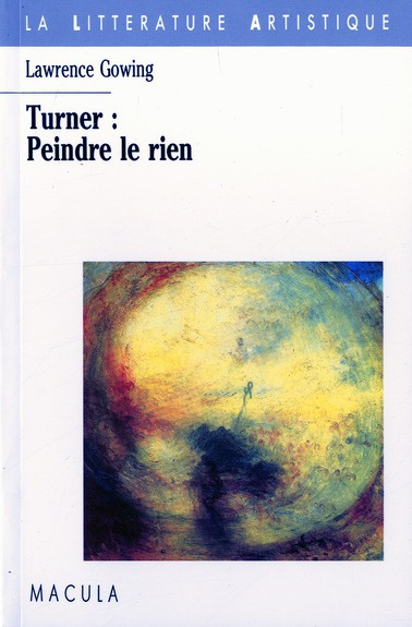 Emprunter Turner : peindre le rien livre
