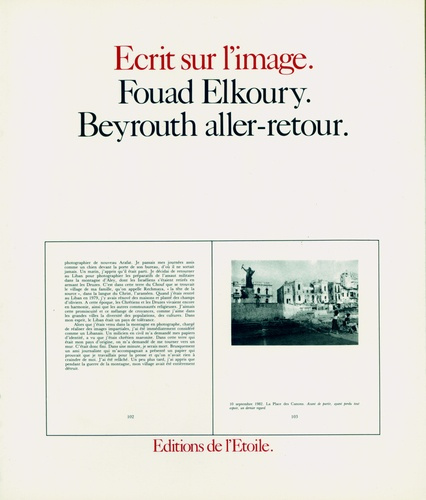 Emprunter Beyrouth aller-retour livre