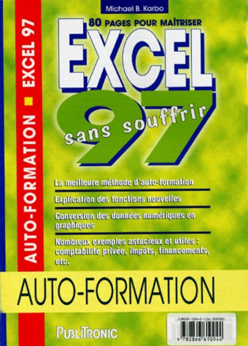 Emprunter 80 PAGES POUR EXCEL 97 livre