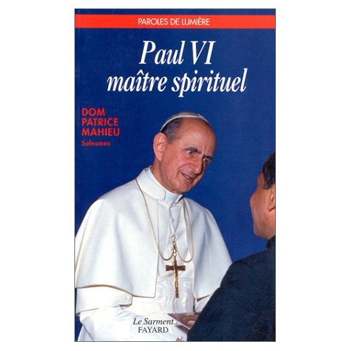 Emprunter PAUL VI, MAITRE SPIRITUEL livre