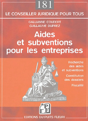 Emprunter Aides et subventions pour les entreprises. Monter un dossier d'aide et de subvention livre