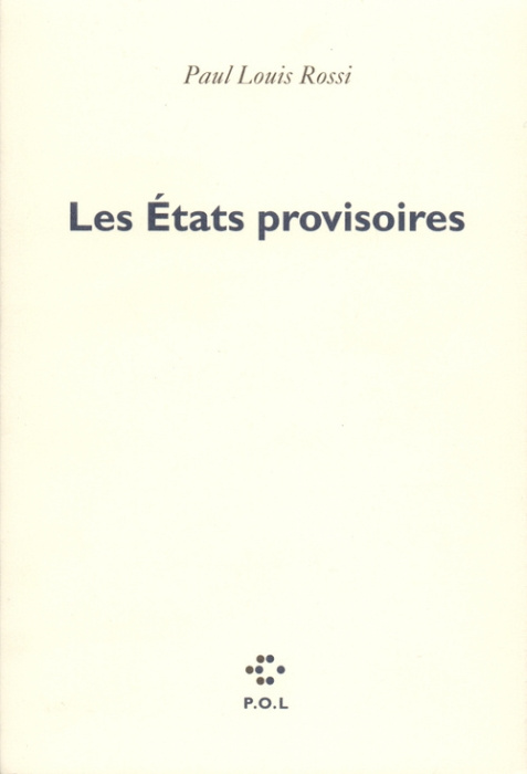 Emprunter Les États provisoires. Poèmes livre