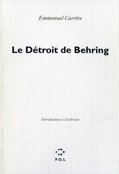 Emprunter Le Détroit de Behring. Introduction à l'uchronie livre