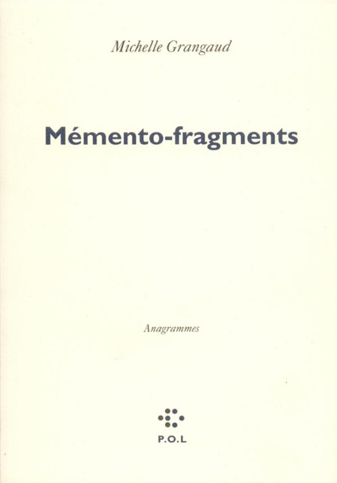 Emprunter Mémento-fragments. Anagrammes livre