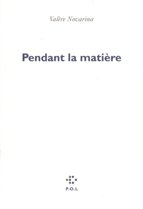 Emprunter Pendant la matière livre