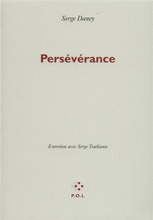 Emprunter Persévérance livre