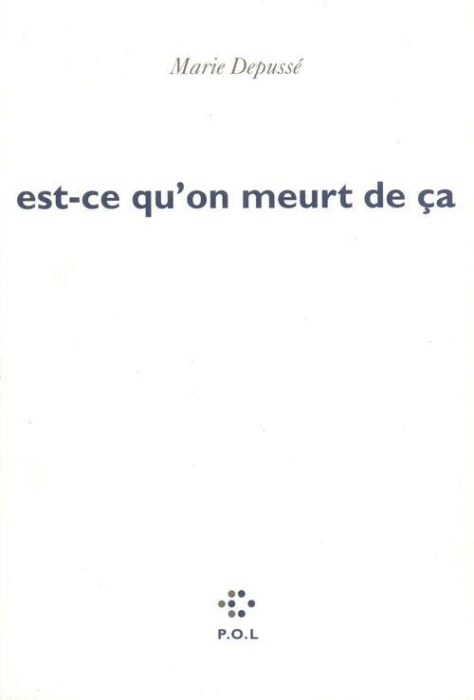 Emprunter Est-ce qu'on meurt de ça livre