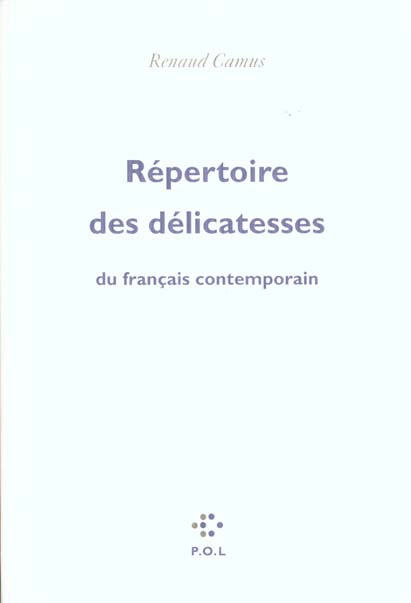 Emprunter Répertoire des délicatesses du français contemporain livre