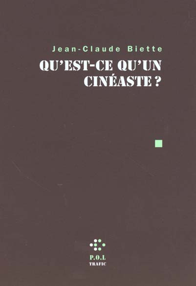 Emprunter Qu'est-ce qu'un cinéaste ? livre