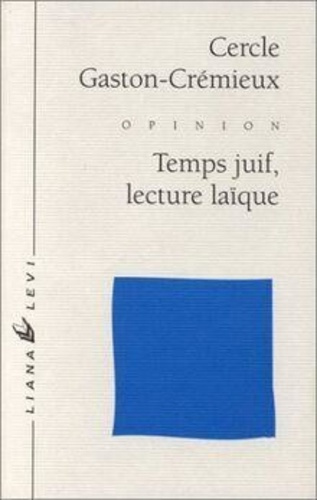 Emprunter Temps juif, lecture laïque livre