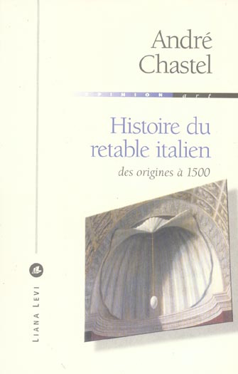 Emprunter Histoire du retable italien. Des origines à 1500 livre