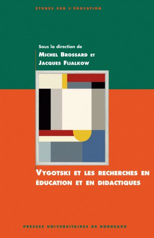 Emprunter Vygotski et les recherches en éducation et en didactiques livre